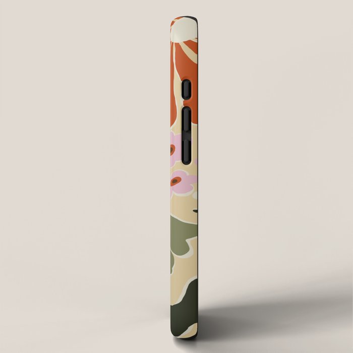 70s tropical fun flower iPhone Case Gallery Image 2