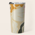 70s tropical fun flower Travel Mug Gallery Image 3