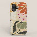 70s tropical fun flower iPhone Case Gallery Image 1