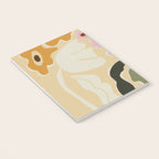 70s tropical fun flower Notebook Gallery Image 3