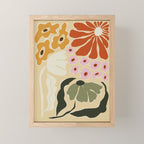 70s tropical fun flower Mini Art Print Gallery Image 1