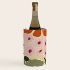 70s tropical fun flower Wine Chiller Gallery Image 3