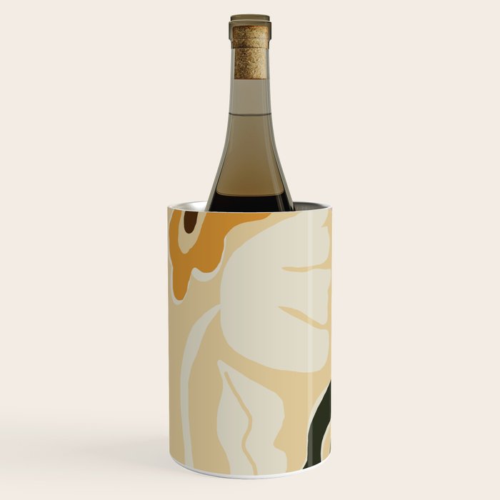 70s tropical fun flower Wine Chiller Gallery Image 2