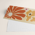 70s tropical fun flower Wrapping Paper Gallery Image 2