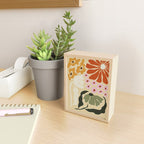 70s tropical fun flower Mini Art Print Gallery Image 2