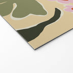 70s tropical fun flower Welcome Mat Gallery Image 2