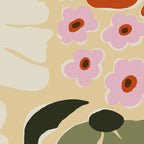 70s tropical fun flower Coffee Mug Gallery Image 2