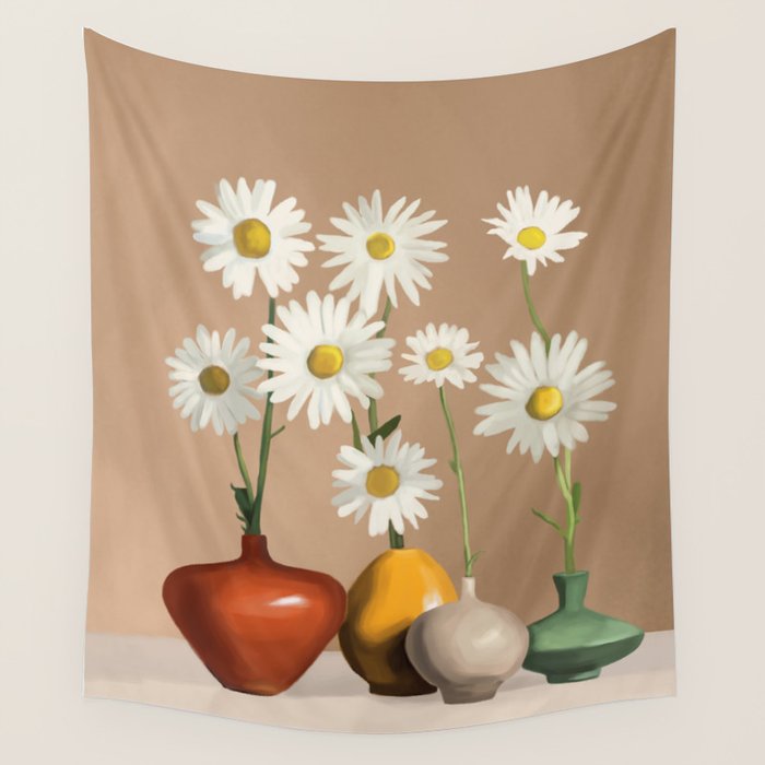 Daisy Harmony 1 Wall Tapestry Gallery Image 1