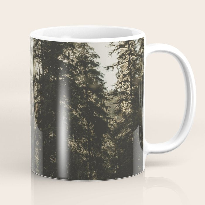 Sunset in the Woods - Nature Photography Coffee Mug Gallery Image 1