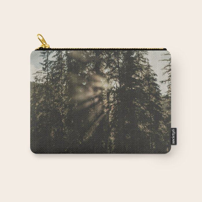 Sunset in the Woods - Nature Photography Carry All Pouch Gallery Image 1