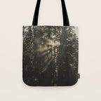 Sunset in the Woods - Nature Photography Tote Bag Gallery Image 1