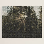 Sunset in the Woods - Nature Photography Jigsaw Puzzle Gallery Image 1