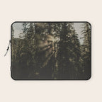 Sunset in the Woods - Nature Photography Laptop Sleeve Gallery Image 1