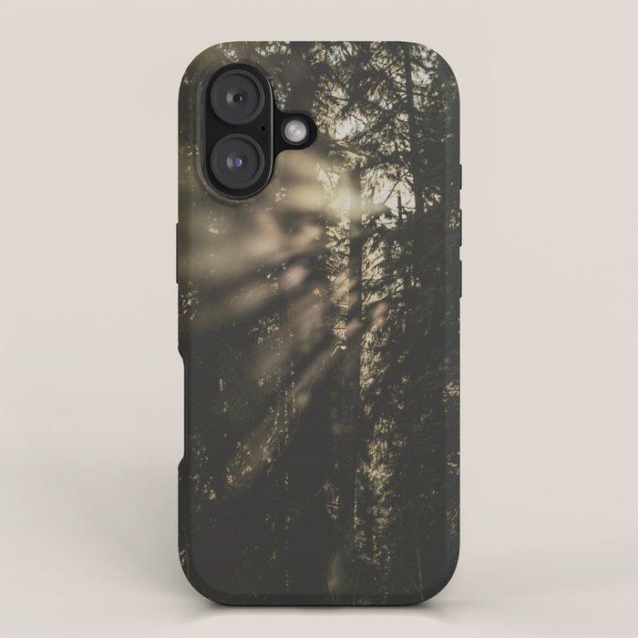 Sunset in the Woods - Nature Photography iPhone Case Gallery Image 1