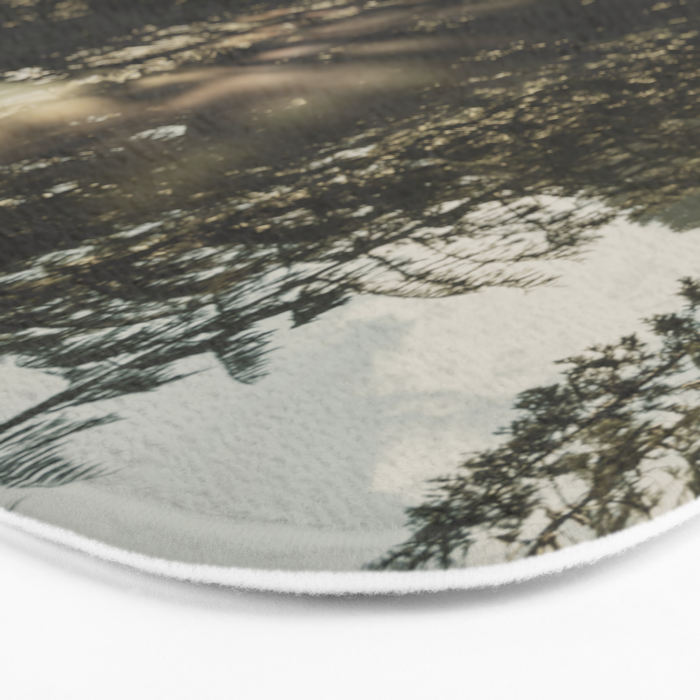 Sunset in the Woods - Nature Photography Bath Mat Gallery Image 3