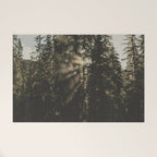 Sunset in the Woods - Nature Photography Welcome Mat Gallery Image 1