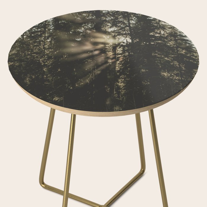 Sunset in the Woods - Nature Photography Side Table Gallery Image 2