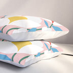 White Spring Florals Pillow Sham Gallery Image 3