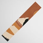 Minimal Abstract Art Landscape 03 Table Runner Gallery Image 3