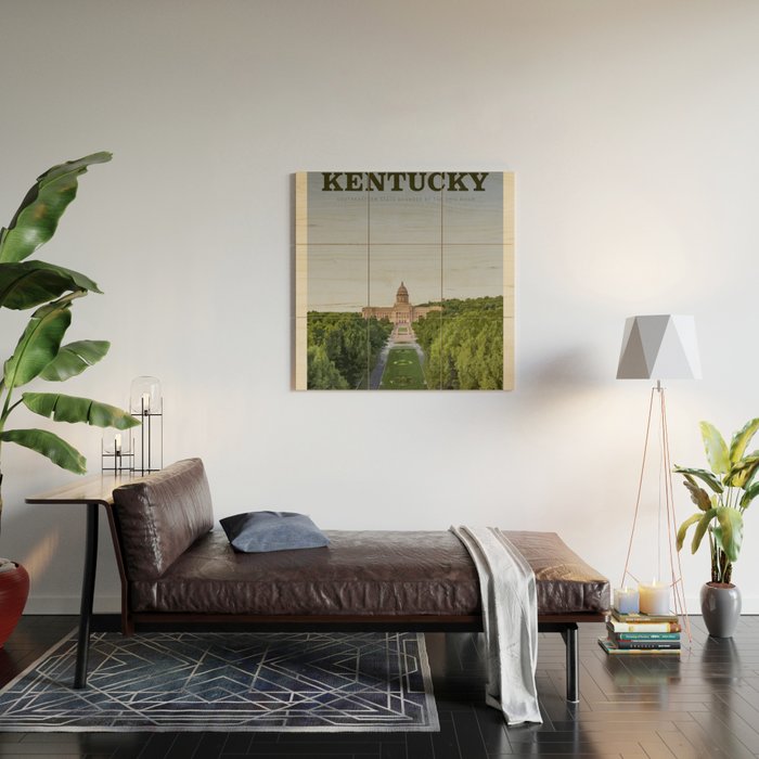 Visit Kentucky Wood Wall Art Gallery Image 2