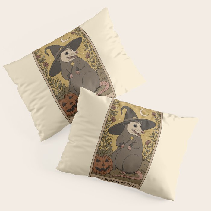 The Trash Witch - Possum Tarot Pillow Sham Gallery Image 3