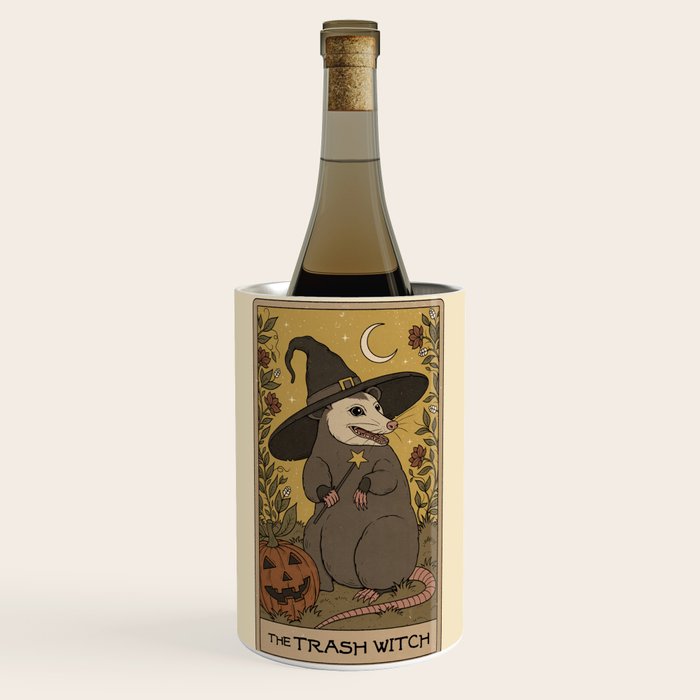 The Trash Witch - Possum Tarot Wine Chiller Gallery Image 1