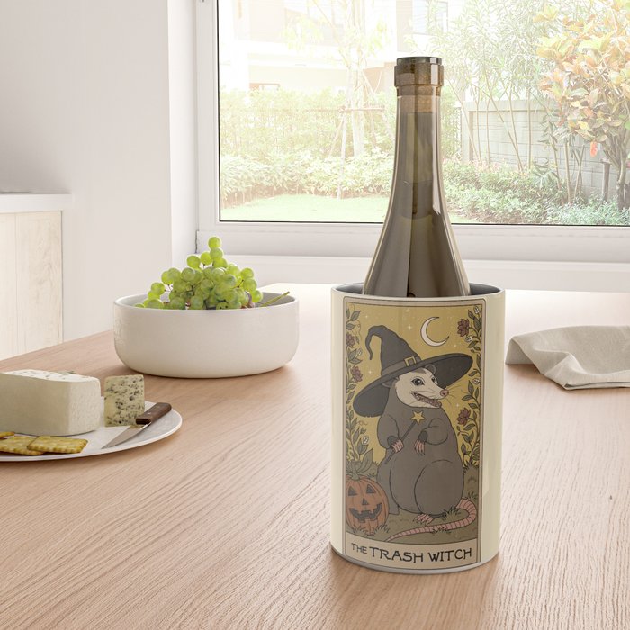 The Trash Witch - Possum Tarot Wine Chiller Gallery Image 4