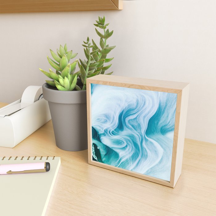 Marble sandstone - oceanic Mini Art Print Gallery Image 2