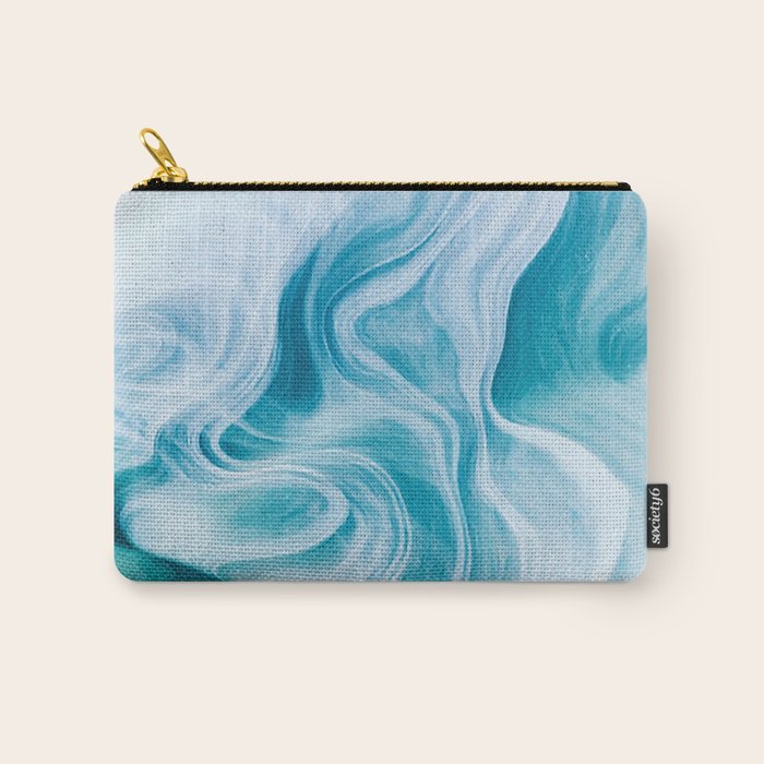 Marble sandstone - oceanic Carry All Pouch Gallery Image 1