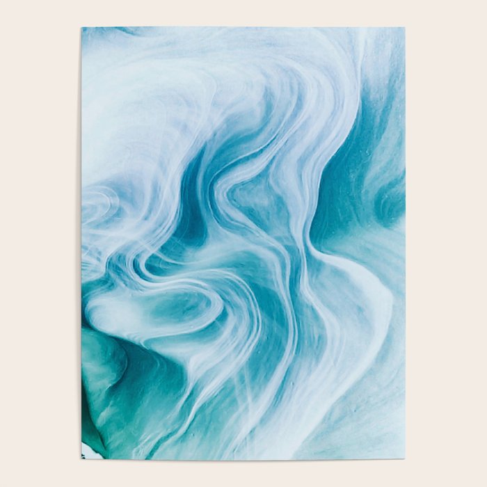 Marble sandstone - oceanic Poster Gallery Image 1