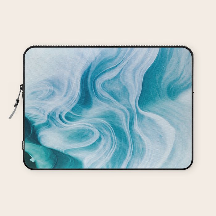Marble sandstone - oceanic Laptop Sleeve Gallery Image 1