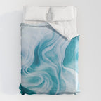 Marble sandstone - oceanic Duvet Cover Gallery Image 6