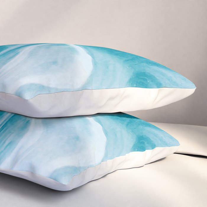 Marble sandstone - oceanic Pillow Sham Gallery Image 3