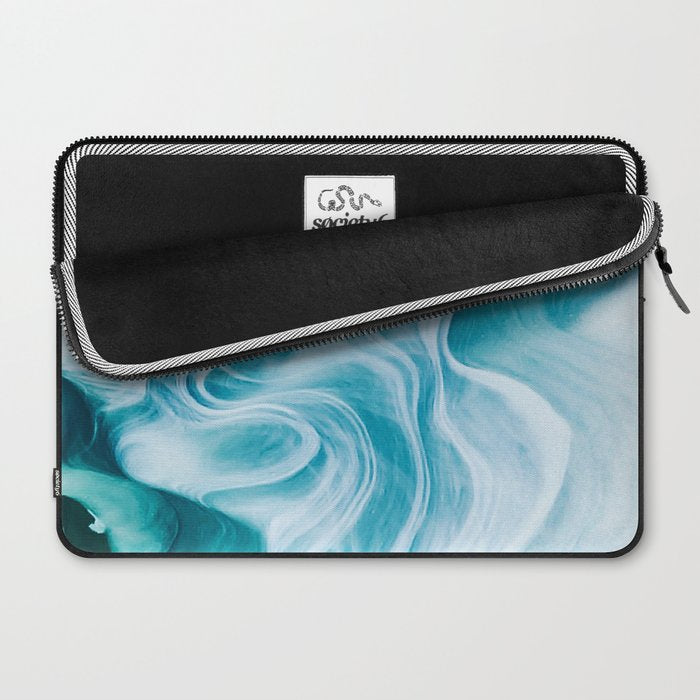 Marble sandstone - oceanic Laptop Sleeve Gallery Image 2