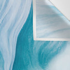Marble sandstone - oceanic Wall Tapestry Gallery Image 3