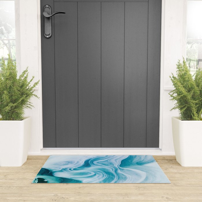 Marble sandstone - oceanic Welcome Mat Gallery Image 3