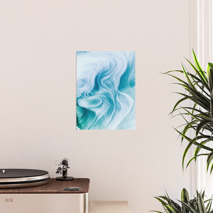 Marble sandstone - oceanic Poster Gallery Image 2