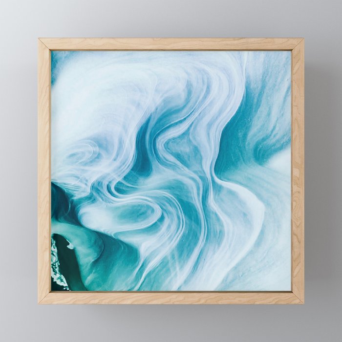Marble sandstone - oceanic Mini Art Print Gallery Image 1