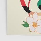 Abstract Snakes in the Flowers 1 Poster Gallery Image 3