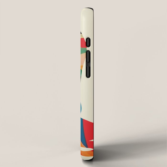 Abstract Snakes in the Flowers 1 iPhone Case Gallery Image 2