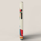 Abstract Snakes in the Flowers 1 iPhone Case Gallery Image 2