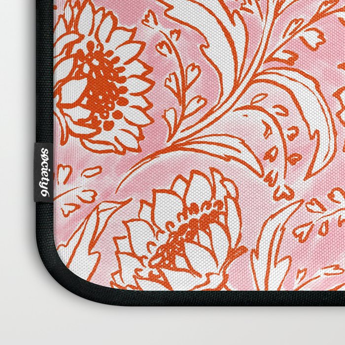 Sunflowers - pink and orange  Laptop Sleeve Gallery Image 3