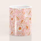 Sunflowers - pink and orange  Coffee Mug Gallery Image 4