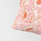 Sunflowers - pink and orange  Pillow Sham Gallery Image 4