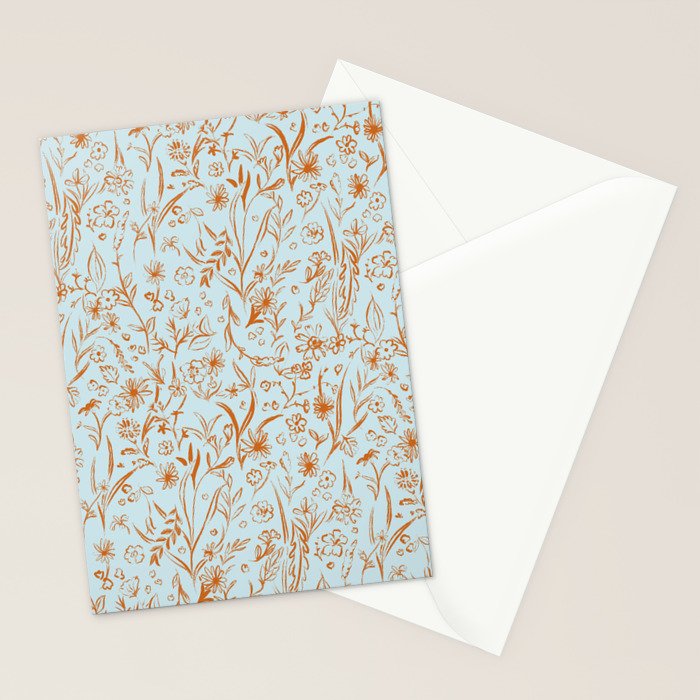 Wild Garden Drawing (Mix) Stationery Card Gallery Image 2