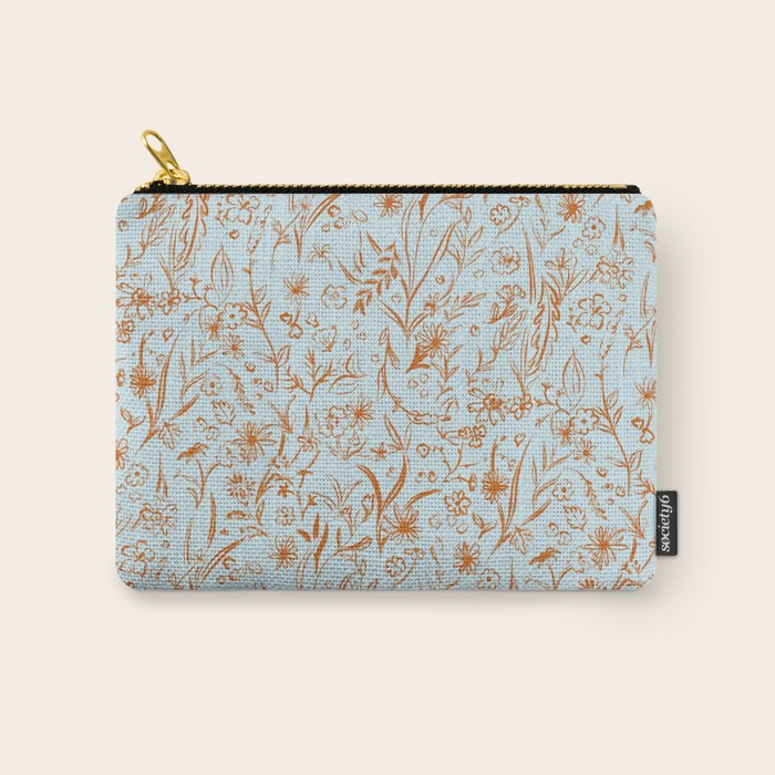 Wild Garden Drawing (Mix) Carry All Pouch Gallery Image 1