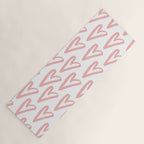 Heart Doodle Big 3 Yoga Mat Gallery Image 1