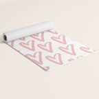 Heart Doodle Big 3 Yoga Mat Gallery Image 2