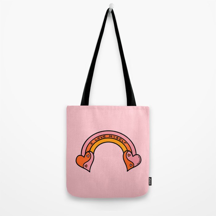 I Love Myself Tote Bag Gallery Image 2