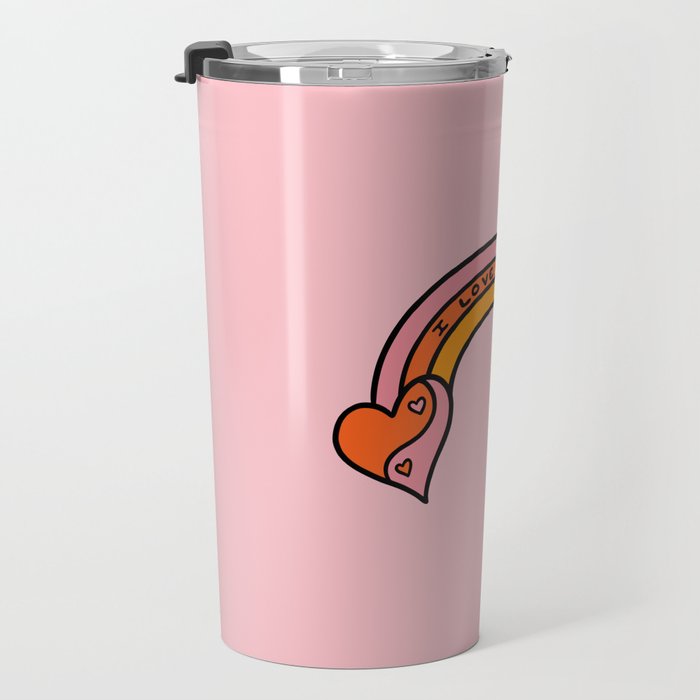 I Love Myself Travel Mug Gallery Image 3